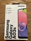 VERIZON SAMSUNG GALAXY A03S PREPAID 32 GB - Black - New/Unopened