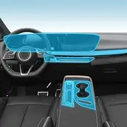 Kaecad Car Interior Film Dashboard Piano Board Shift Center Console Anti-Scratch Transparent TPU Protection Film Accessories，for Buick E4 2024-2025 (GPS Navigation Film)