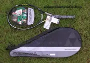 New Fischer Twin Tec TT FT Speed racket + case unstrung 107 sq i 1/8 3/8 1/2 5/8