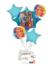 Space Jam Happy Birthday to You Balloon Bouquet - Viva Party