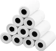 OFIKAL 10 Rolls Print Paper Suitable for Kids Instant Camera, minibear Zero Ink Thermal Paper for Kids Print Camera(White)