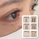 Glue-free Reusable False Eyelashes Self-adhesive Lashes Extension Enlarge Eyes