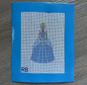 Cinderella Disney Princess Hand Painted Needlepoint Canvas