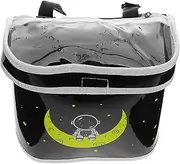 GOOHOCHY Waterproof Electric Scooter Bag - Handlebar Cycling Storage Pouch Bike Basket Bag Kids Bicycle Front Basket Pack for Tools and Accessories