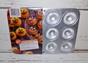 New Wilton Petite Jack-O-Lantern Pumpkin Pan Mini Halloween Cake Muffin Mold