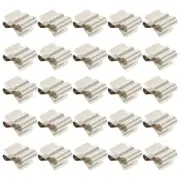 50 Pcs Cable Fixing Solar Panel Wire Clip Trailer Frame Clamps Module Boat