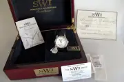 SWI Swiss Watch International, Mint,Limited Edition, Wood Watch Box, Papers,Look