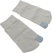 [Yardenfun] Tabi Socks Men Short Split Toe Sock Breathable Sock Peep Toe Stocking Lightweight Sock Low Cut Short Toe Split Sock Invisible Sock Slippers Fleece Socks