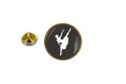 pins pin's badge metal lapel hat button dancer dance