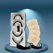 AusLife Easier Breathing - Magnetic Nose Strips, Drug-Free and Skin Safe; Starter Kit Improves Breathing, Sleep Quality, Oxigen Intake, Decrease Stress level, Reduce Snoring and Mouth Breathing; Instant Nasal Congestion Relieve. 15 Days Supply