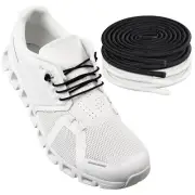 2 Pairs Elastic Shoelaces for ON Cloud 5 No Tie Replacements Shoes Laces Stre...