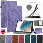 For Samsung Galaxy Tab A7 A8 A9 Plus S6 Lite S7 S8 S9 FE S10+ Leather Case Cover