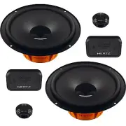 Hertz Dieci Series DSK-1653 6.5" 2-Way Component Speaker Kit w/ Grilles DV/DT/DX