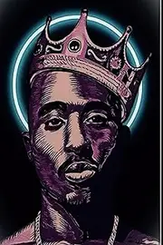 Tupac Hip Hop Notebook Journal 240 lined pages: Cool 90's hip-hop classic Tupac notebook paperback 240 lined pages.