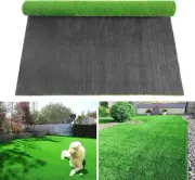 LVBAO Synthetic Artificial Grass Turf Rug Mat 3x5 Feet (15 3FTX5FT, Green