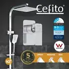 Cefito 10'' Rain Shower Head Set Taps Mixer Handheld High Pressure DIY