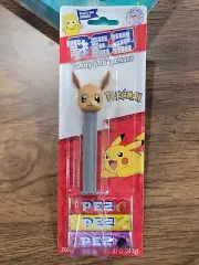 PEZ Pokemon Eevee Candy Dispenser with PEZ Candy Refills BBD-03/26