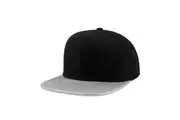 Flexfit Metallic Visor Snapback Cap (Pack of 2) (Silver) (One Size)