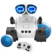 Rechargeable RC Gesture Sensing Robot for Kids Gift Remote Control Toy With Music And LED Eyes