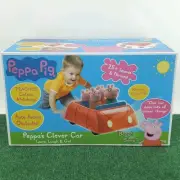 WOW Peppa Pig Peppa’s Clever Car with Lights and Sounds Learn Laugh & GO! Hasbro