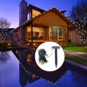 Warm White Solar String Lights for Christmas Outdoor Decoration