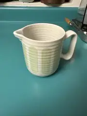 Crate and Barrel Elsa Milk Jug Pitcher Vase Mid-century Mod New W/tag