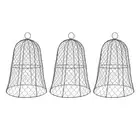 10 Packs Black Garden Chicken Wire Cloche Thickened Construction Plant New.