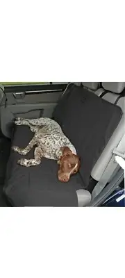 Petego Emanuele Bianchi Dog Car Auto Pet Rear Seat Cover Protector Tan