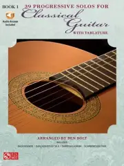 39 Progressive Solos for Classical Guitar - Book 1 Guitar Educational 002506915