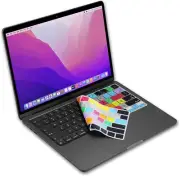 US Version Silicone Keyboard Cover Skin for 2023 MacBook Air Photoshop Shortcut