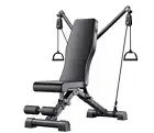 Adjustable Weight Bench Home Gym Foldable Incline Decline 500KG Fitness AU