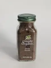 Simply Organic Garam Masala 3.00 Oz (85 g) Expires 03/2026