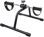 Pedal Exerciser - Portable Desk Cycle - Hand, Arm & Leg Exercise Peddling Machine - Low Impact, Adjustable Fitness Rehab Equipment for Seniors, Elderly, PT - Mini Stationary Bike P