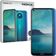 Nokia 3.4 4G Fjord Blue 32GB + 3GB Dual-SIM Factory Unlocked Global NEW