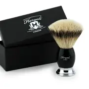 Silver Tip Synthetic Hairs Shaving Brush and Hair Removal Wet Shave Brushes