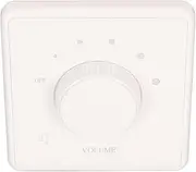 Home Wall Mount Volume Control Knob, Home Smart Speakers Stereo Controller, Mini Active Volume Control Knob Volume Controller, 10W Speaker Volume Controller for Home Speakers