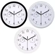 Outdoor Clocks Waterproof Outdoor Clock With Temperature And Humidity For Indoor