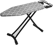 Pro Ironing Board Household Folding Ironing Board with Telescopic Steam Iron Rest, Large Vertical Ironing Plate for Sewing Craft Room Household Adjustable Ironing Board