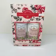Crabtree & Evelyn Rosewater Shower Gel 500ml Body Lotion 500ml Duo Set NIB