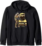[STAR WARS] Obi-Wan Kenobi Ned-B Character Poster Zip Hoodie