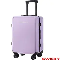 在飛比找HOTAI購優惠-【SWICKY】20吋窄邊框時尚框箱/行李箱/旅行箱/登機箱