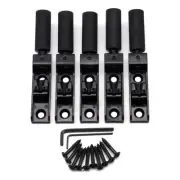 5 String Single String Headless Bass Bridge Headless Individual Bridges Black