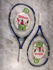 2 -Wilson Roger Federer 23" Youth Tennis Racket 3-5/8” Blue/Grey WRT20160U New!!