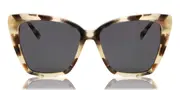 DIFF Becky II Polarized ECDT-GR30P Men's Sunglasses Tortoiseshell Size 56