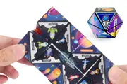 2Pcs Infinity Cube Fidget Toy Puzzle Cube for Sensory Autism Anxiety ADHD Stress Relief-Space