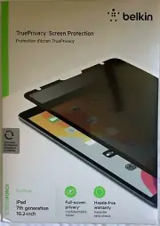 Belkin ScreenForce True Privacy Screen Protector iPad 7th Gen 10.2 inch Sealed