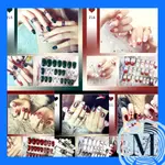 KUKU PALSU 3D NAIL ART KUTEK KUKU TEMPEL FAKE NAILS MKBT139