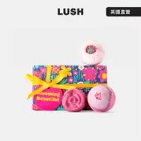 在飛比找momo購物網優惠-【LUSH 嵐舒】迷人花香禮盒 泡澡球3入(花香 / 櫻花 