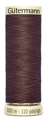Gutermann Sew-All Thread 110yd-Saddle Brown 100P-575