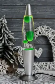 Lava Lamp Green Color Table Lamp 40W 40 cm